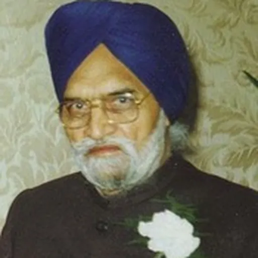 Portrait of Babu Karam Singh Bal
