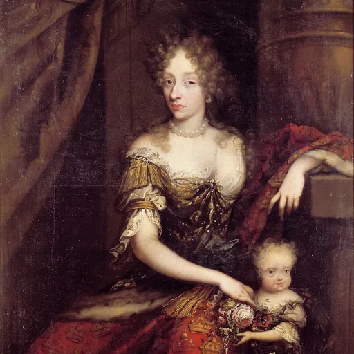 Portrait of Charlotte Amalie of Hesse-Kassel