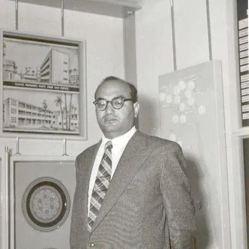 Portrait of Abdel Rahman Badawi