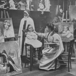 Portrait of Marthe Boyer-Breton