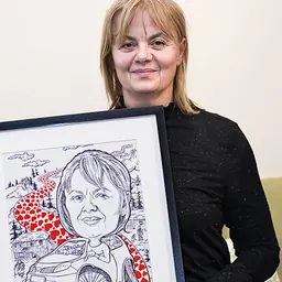 Portrait of Branka Bakšić Mitić