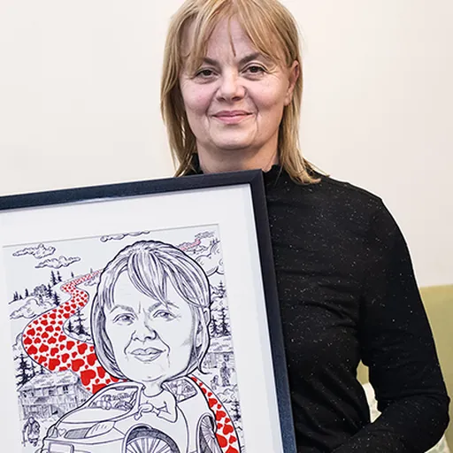 Portrait of Branka Bakšić Mitić