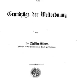 Portrait of Christian Wiener