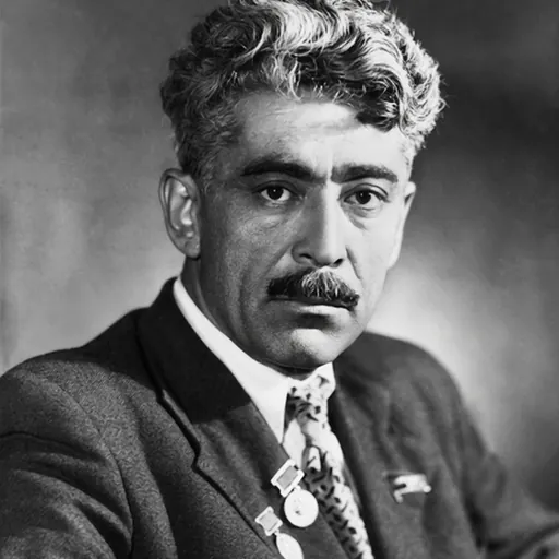 Portrait of Samad Vurgun