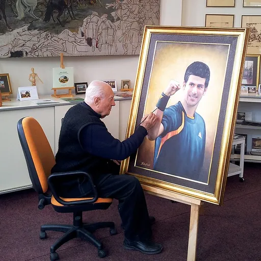 Portrait of Sava Stojkov
