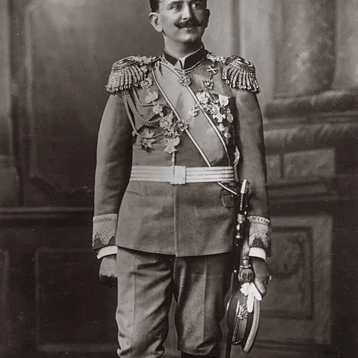 Portrait of Danilo, Crown Prince of Montenegro