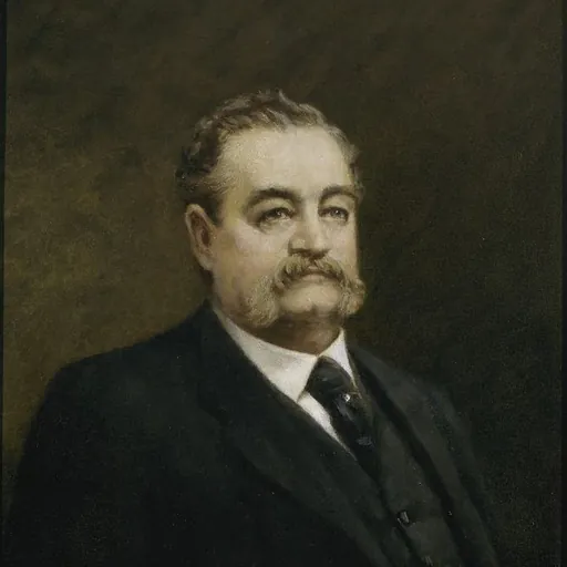 Portrait of Walter Russell Hall