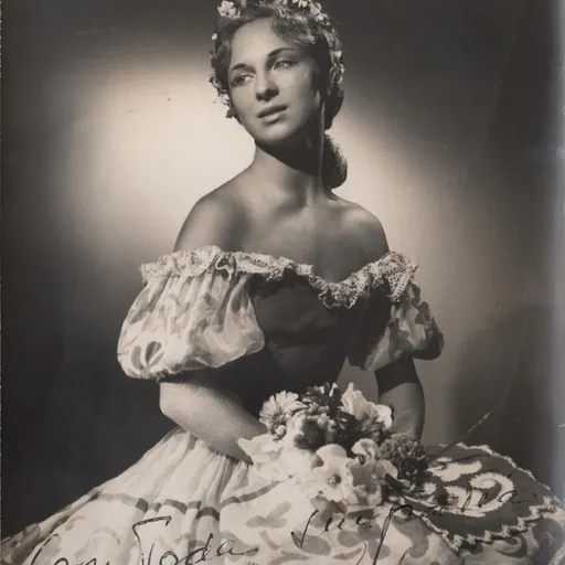 Portrait of Adela Adamova