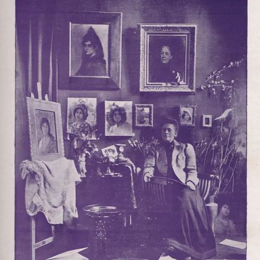 Portrait of Fernande de Mertens