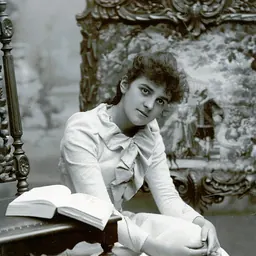 Portrait of Alma Lund