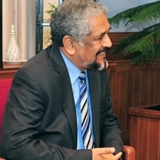 Portrait of Cassam Uteem