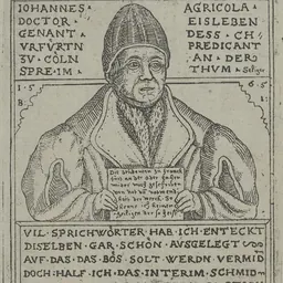 Portrait of Johannes Agricola