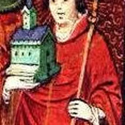 Portrait of Saint Ghislain