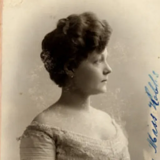 Portrait of Hilda Borgström