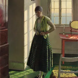 Portrait of Gertrude Harvey