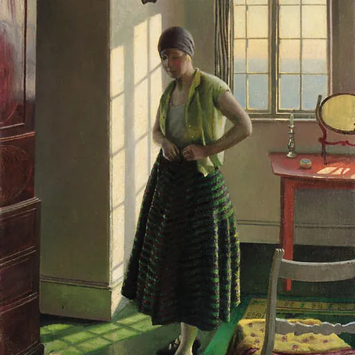 Portrait of Gertrude Harvey