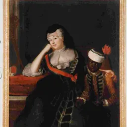 Portrait of Princess Johanna Charlotte of Anhalt-Dessau