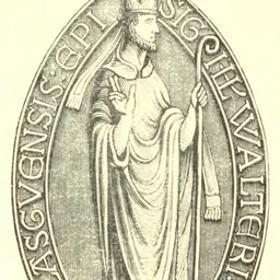 Portrait of Walter Capellanus