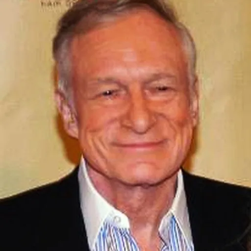 Portrait of Hugh Hefner