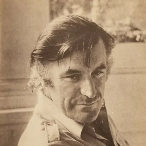 Portrait of Ted Hughes