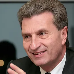 Portrait of Günther Oettinger