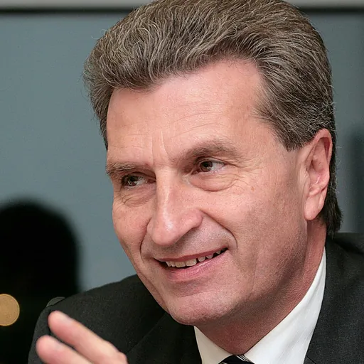 Portrait of Günther Oettinger