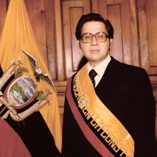 Portrait of Jaime Roldos Aquilera