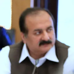 Portrait of Rana Mashood Ahmad Khan