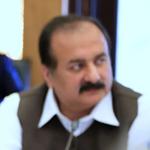 Portrait of Rana Mashood Ahmad Khan