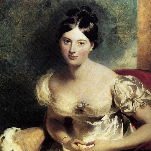 Portrait of Marguerite Gardiner, Countess of Blessington