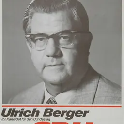 Portrait of Ulrich Berger