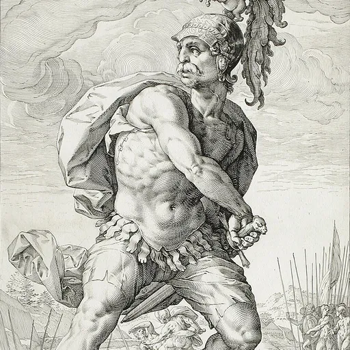 Portrait of Titus Manlius Imperiosus Torquatus