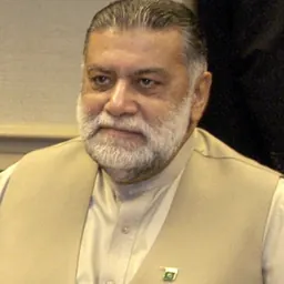 Portrait of Zafarullah Khan Jamali