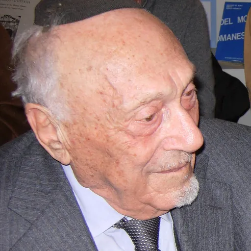 Portrait of Elio Toaff
