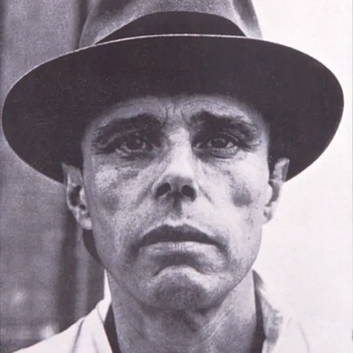 Portrait of Joseph Beuys