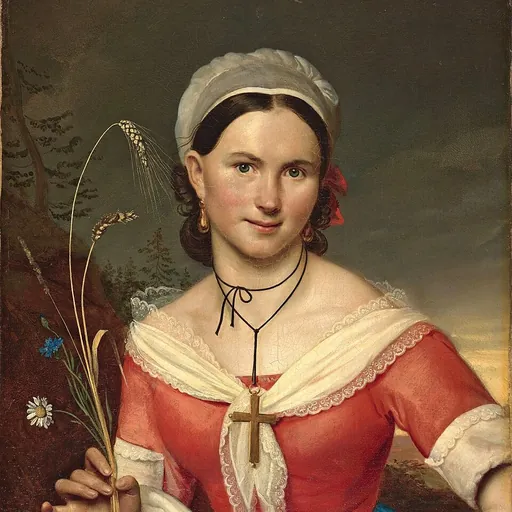 Portrait of Ekaterina Teleshova