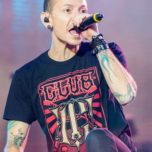 Portrait of Chester Bennington