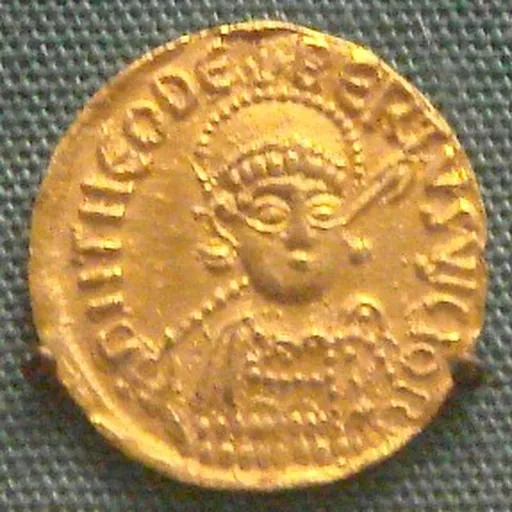 Portrait of Theudebert I