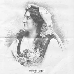 Portrait of Hermine Kittel