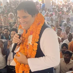 Portrait of Varun Gandhi