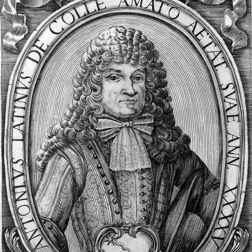 Portrait of Antonio Latini