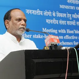Portrait of Mansukhbhai Vasava
