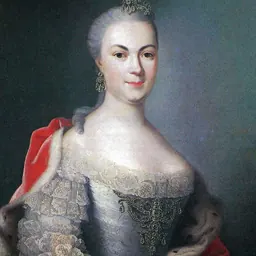 Portrait of Countess Maria Louise Albertine of Leiningen-Falkenburg-Dagsburg