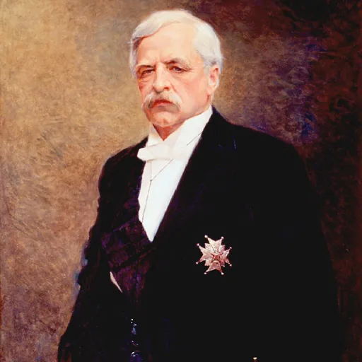 Portrait of Adolf Erik Nordenskiöld