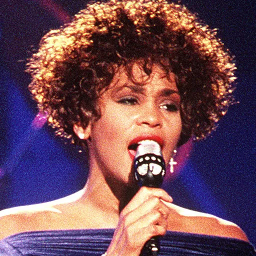 Portrait of Whitney Houston