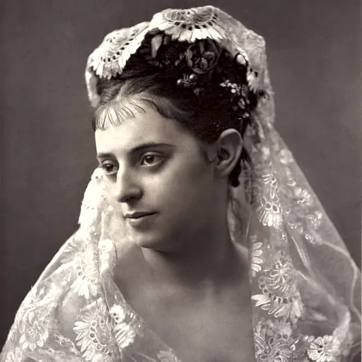 Portrait of Marie Heilbron