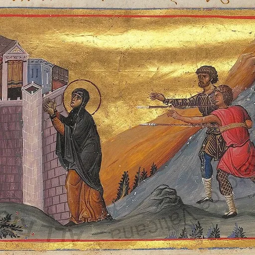 Portrait of Pelagia the Virgin