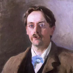 Portrait of Edmund Gosse