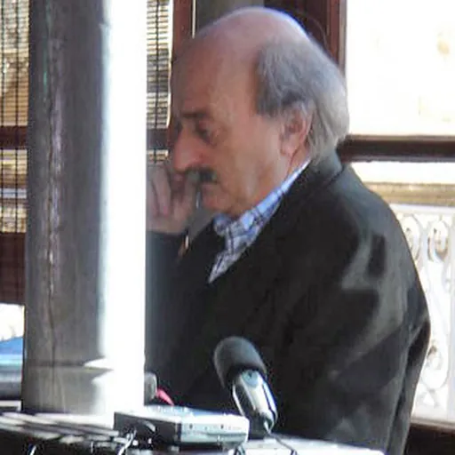 Portrait of Walid Jumblatt
