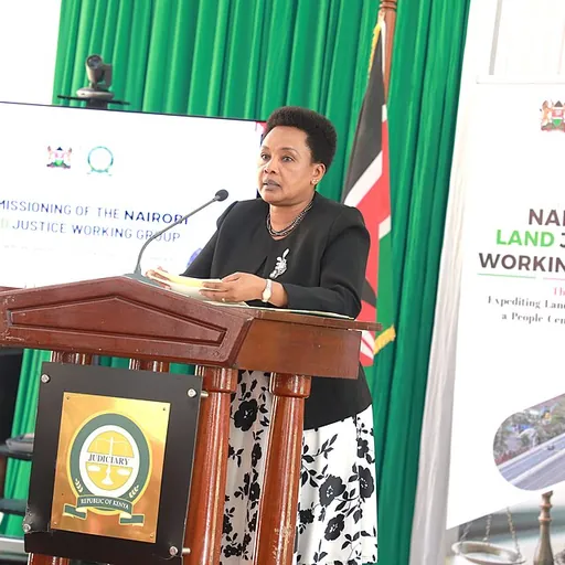 Portrait of Philomena Mbete Mwilu